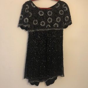 Vintage Stunner-Black and Silver Mini